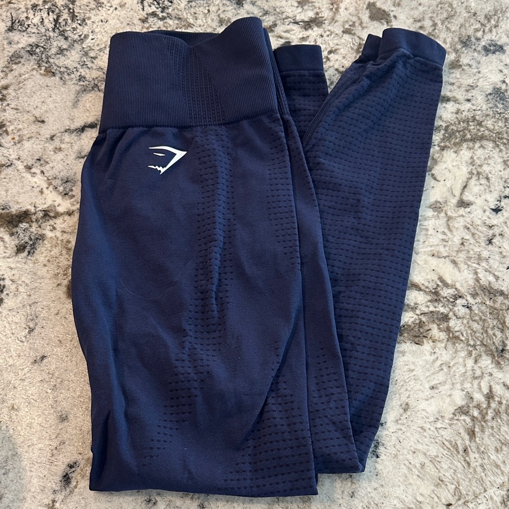 Vital leggings heavy blue marl